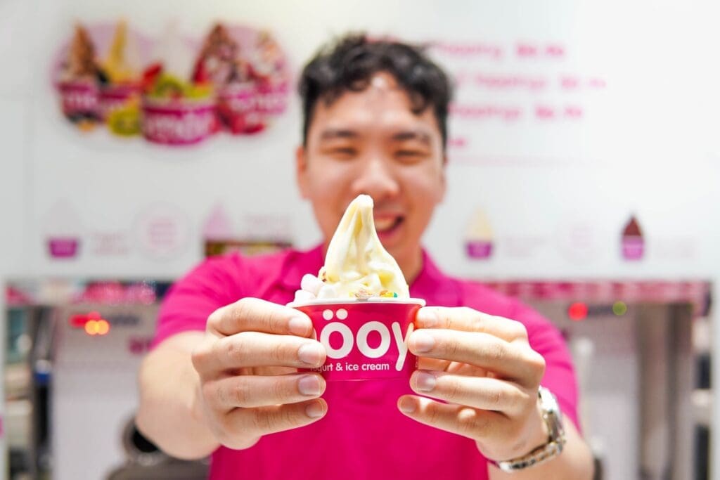 healthy frozen yogurt Singapore